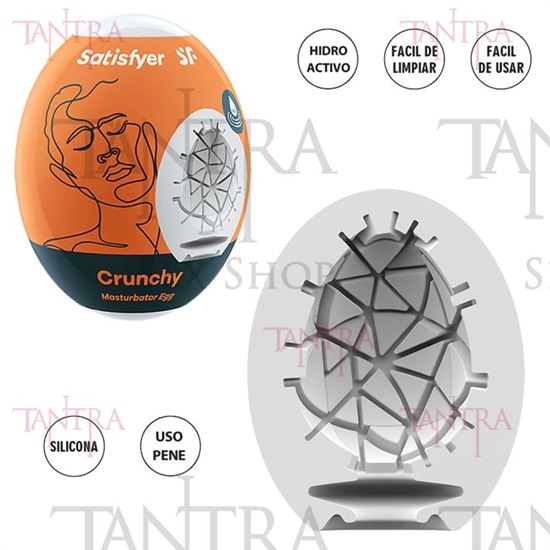 Masturbador Egg Single crunchy